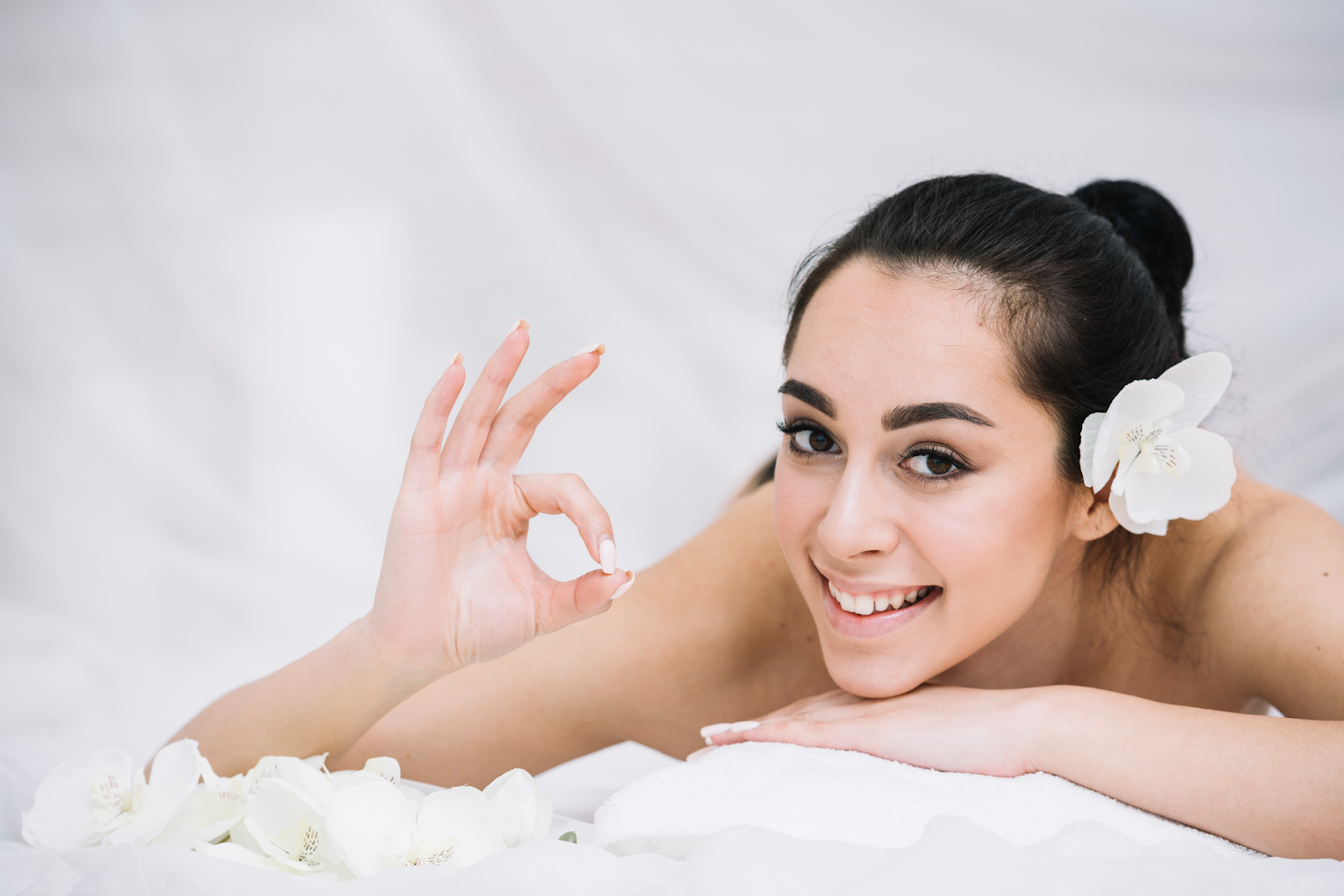 Woman in a spa undergoing spa therapy to boost the Immune System and Mental Health
